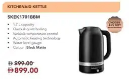 Emax Kitchenaid kettle 5kek1701bbm offer