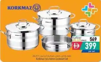 Safeer Market Korkmaz 7pcs Astron Cookware Set offer