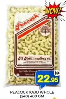 Al Adil Peacock kaju whole (240) offer