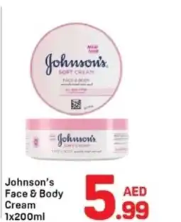 Day To Day Johnson's Face & Body Cream offer