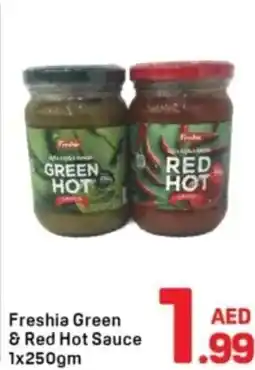 Day To Day Freshia Green & Red Hot Sauce offer