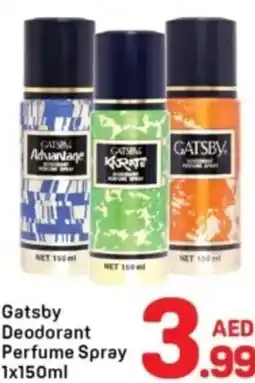 Day To Day Gatsby Deodorant Perfume Spray offer