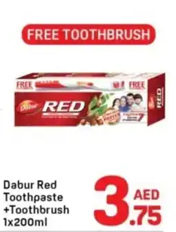 Day To Day Dabur Red Toothpaste +Toothbrush offer