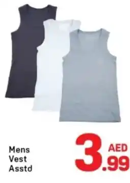 Day To Day Mens Vest Asstd offer