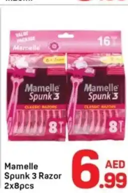 Day To Day Mamelle spunk 3 razor offer