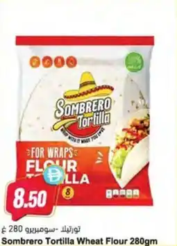 Almaya supermarket Sombrero Tortilla Wheat Flour offer