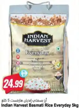 Almaya supermarket Indian Harvest Basmati Rice Everyday offer