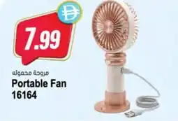 Almaya supermarket Portable Fan 16164 offer