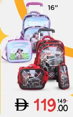 Nesto School trolley bag asstd offer