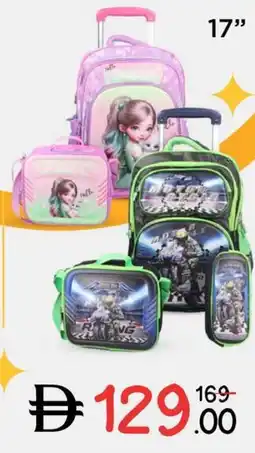 Nesto School trolley bag asstd offer