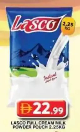 Grand Hyper Market Lasco full cream milk powder pouch offer