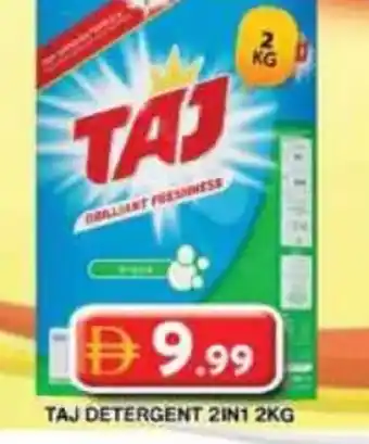 Grand Hyper Market Taj detergent 2in1 offer