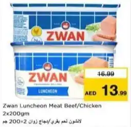 Nesto Zwan Luncheon Meat Beef/Chicken offer