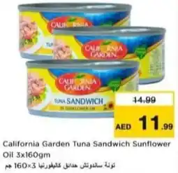 Nesto California Garden Tuna Sandwich Sunflower Oil offer