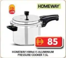 Grand Hyper Market Homeway hw6615 aluminium pressure cooker offer