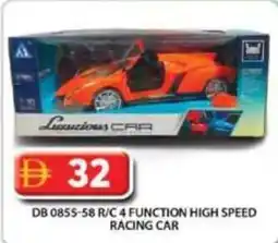 Grand Hyper Market Db 0855-58 r/c 4 function high speed racing car offer