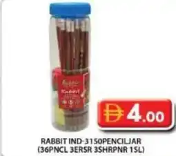 Grand Hyper Market Rabbit ind-3150penciljar offer