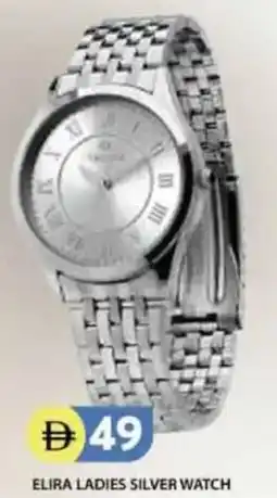 Grand Hyper Market Elira ladies silver watch offer