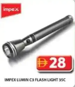 Grand Hyper Market Impex lumin c3 flash light 35c offer