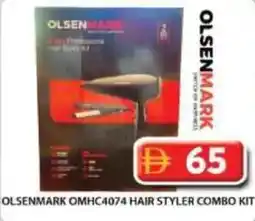 Grand Hyper Market Olsenmark omhc4074 hair styler combo kit offer
