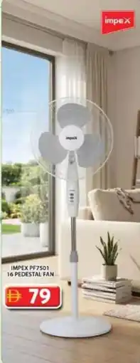 Grand Hyper Market Impex pf7501 16 pedestal fan offer