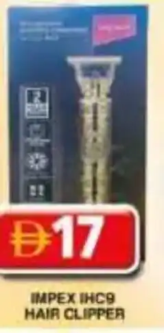 Grand Hyper Market Impex ihc9 hair clipper offer