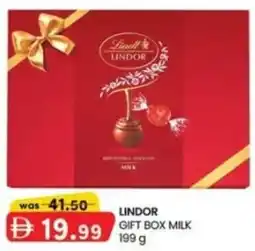 KM Trading Lindor gift box milk offer