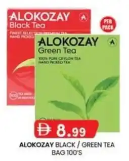 KM Trading Alokozay black/green tea bag 100's offer