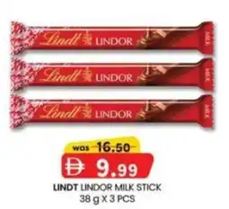 KM Trading Lindt lindor milk stick offer