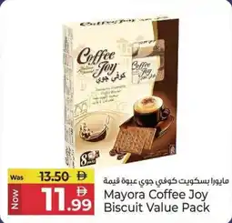 Kenz Hypermarket Mayora Coffee Jot Biscuit Value Pack offer