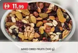 KM Trading Mixed dried fruits offer