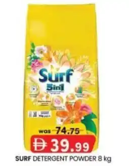KM Trading Surf detergent powder offer