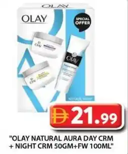 Grand Hyper Market Olay natural aura day + night offer