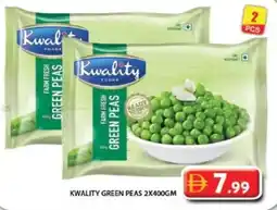 Grand Hyper Market Kwality green peas offer