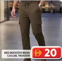 Grand Hyper Market Red rooster mens casual trouser offer
