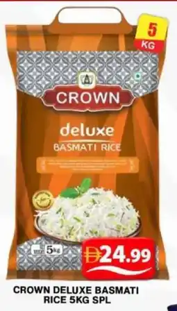 Grand Hyper Market Crown deluxe basmati rice offer