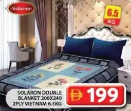 Grand Hyper Market Solaron double blanket offer