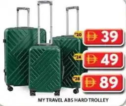 Grand Hyper Market My travel abs hard trolley offer
