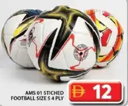 Grand Hyper Market Ams 01 stiched football size 5 4 ply offer