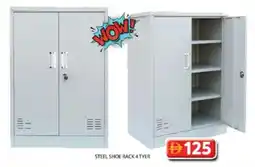Grand Hyper Market Steel shoe rack 4 tyer offer