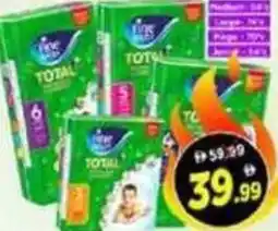 Nesto Fine baby total 7 mega pack diapers asstd offer
