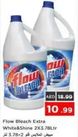 Nesto Flow bleach extra white & shine offer