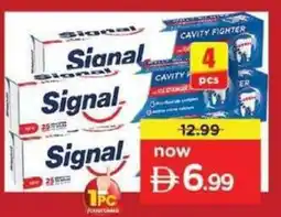 Nesto Signal tooth paste cavity fighter offer