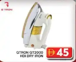 Grand Hyper Market GTRON GT2000.45 HDI Dry Iron offer
