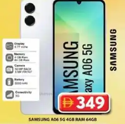 Grand Hyper Market SAMSUNG A06 5G 4GB RAM 64GB offer