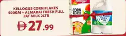Grand Hyper Market Kellogg's Corn Flakes, + Almarai Fresh Full Fat Milk offer