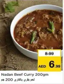Nesto Nadan beef curry offer