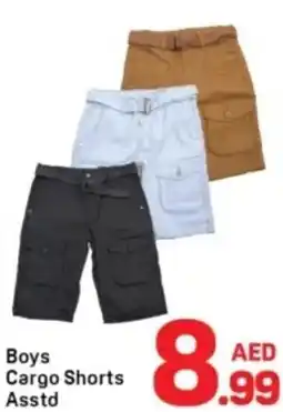 Day To Day Boys Cargo Shorts Asstd offer