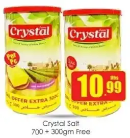 Amber Crystal salt offer