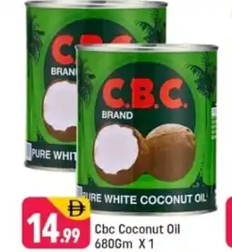 Shaklan Cbc coconut oil offer